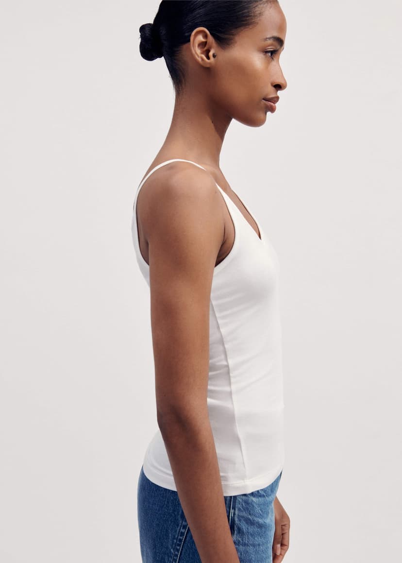 ME+EM Base Layer Cami | Soft White | Image 5