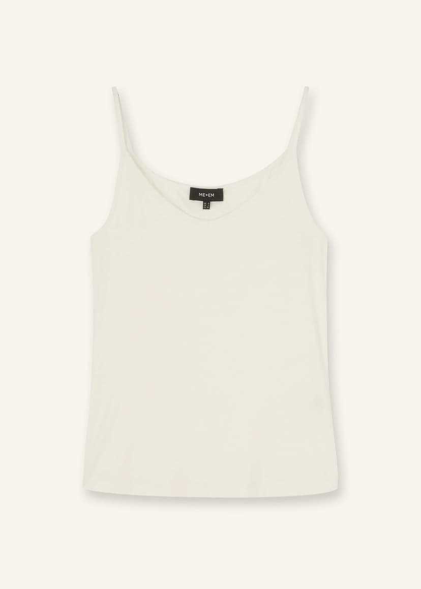 ME+EM Base Layer Cami | Soft White | Image 8