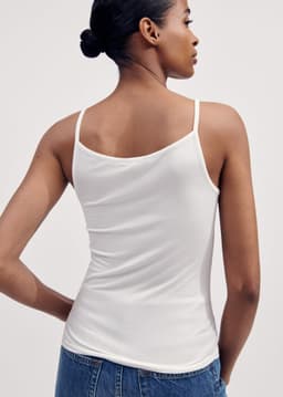 ME+EM Base Layer Cami | Soft White | Image 7