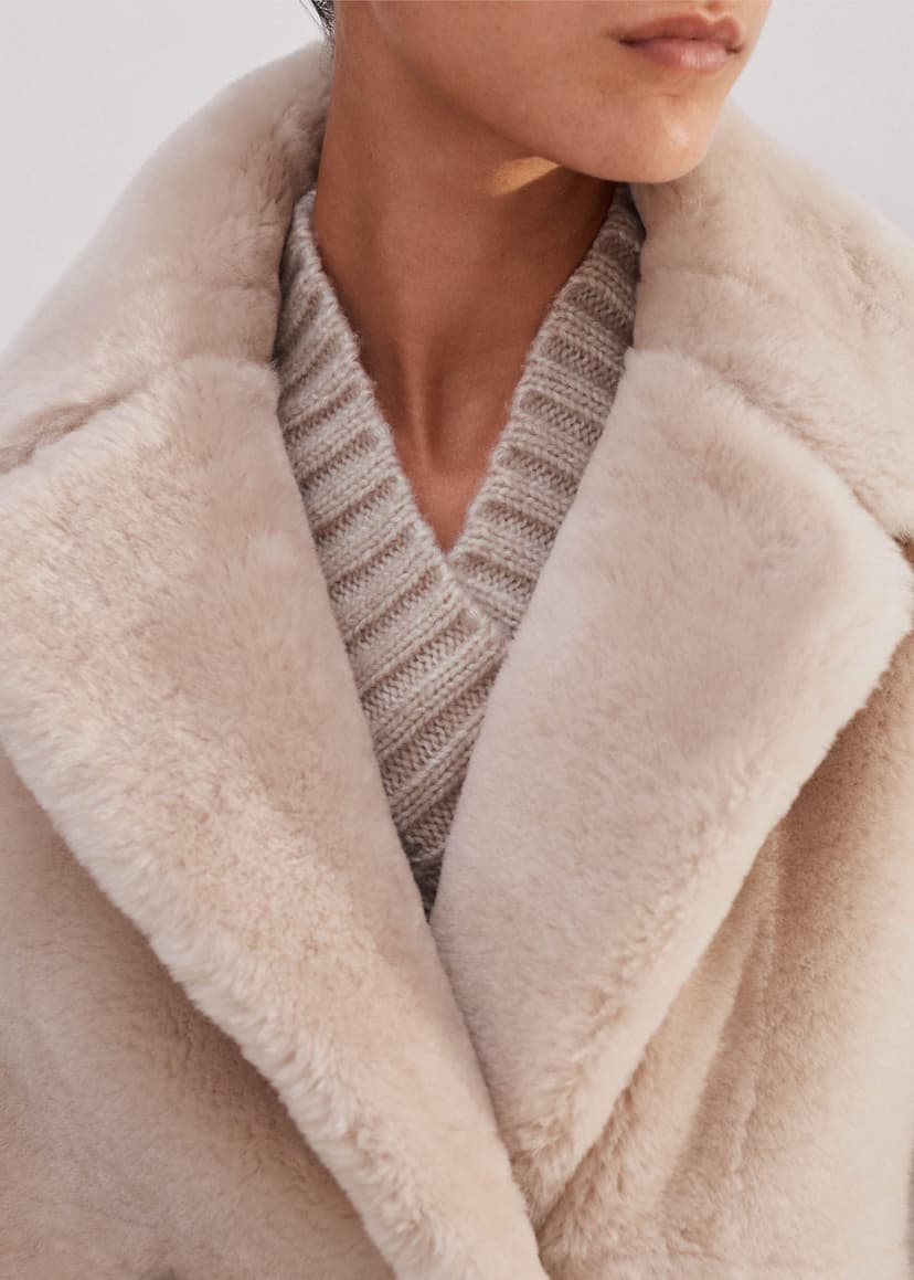 ME+EM Luxe Short Coat | Natural | Image 2