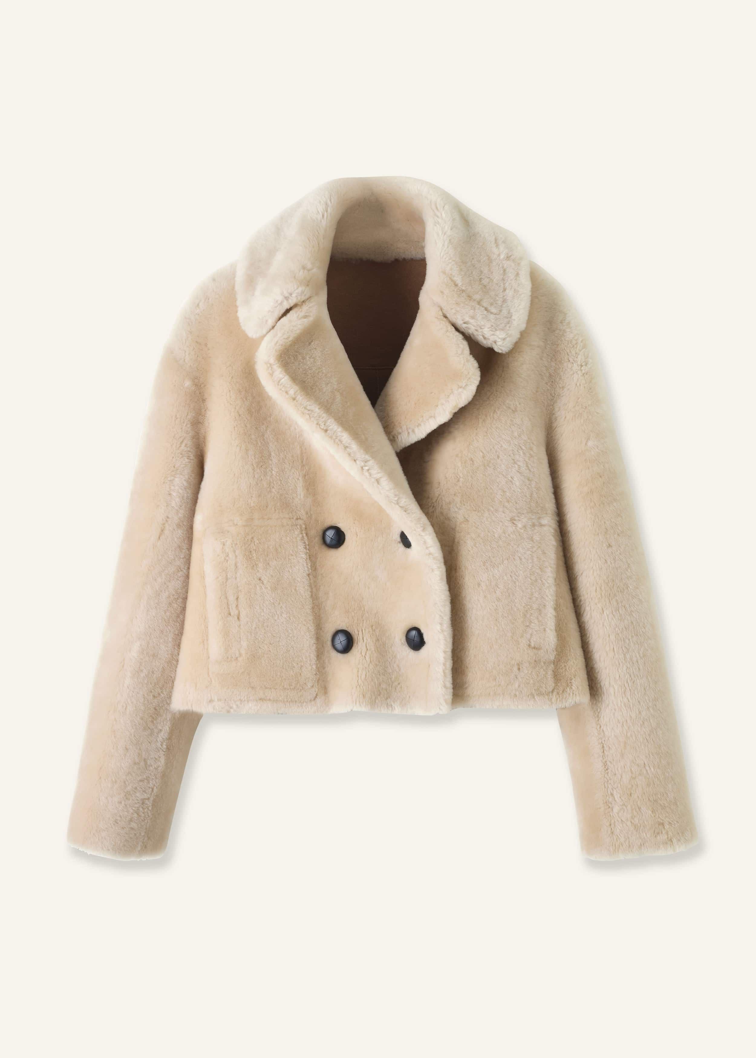ME+EM Luxe Short Coat | Natural | Image 5