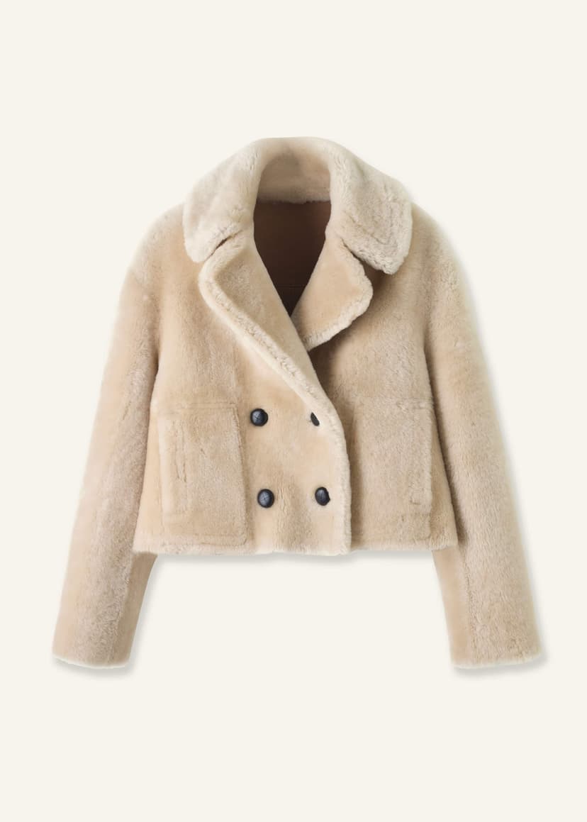 ME+EM Luxe Short Coat | Natural | Image 5