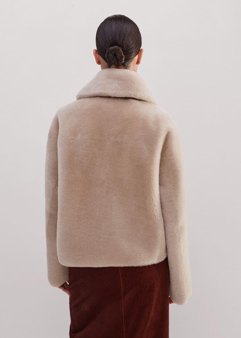 ME+EM Luxe Short Coat | Natural | Image 6