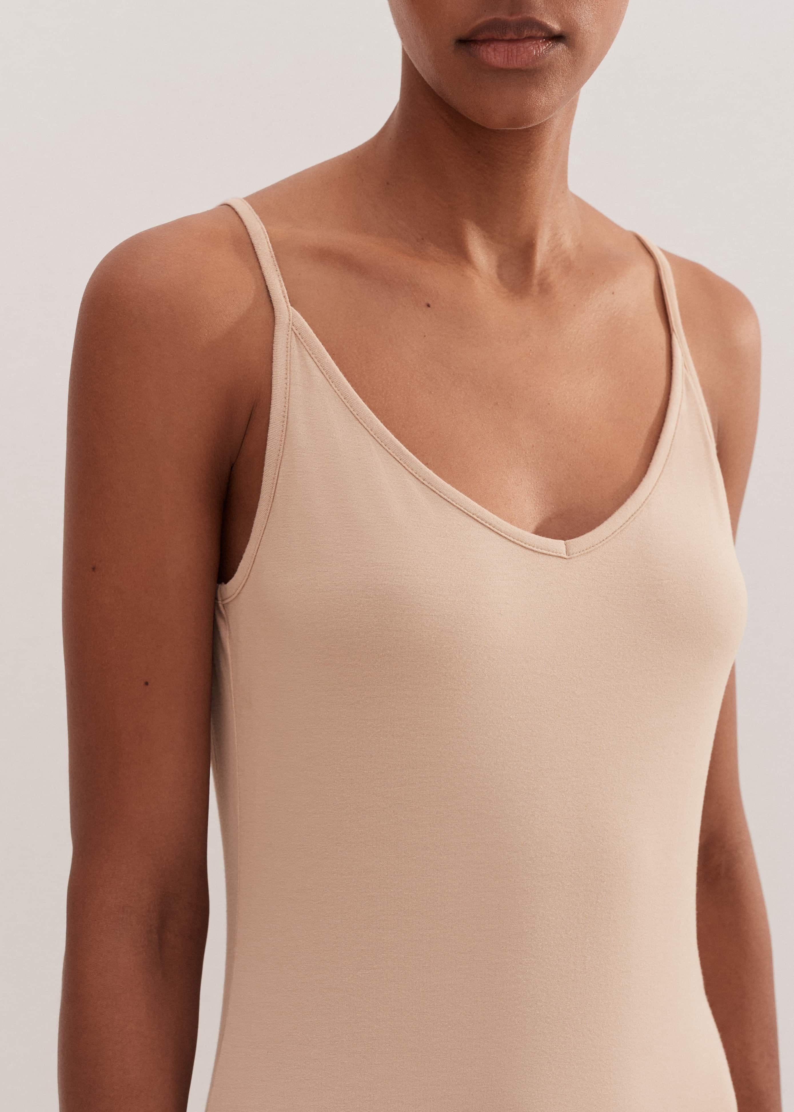 ME+EM Base Layer Slip Dress | Nude | Image 2