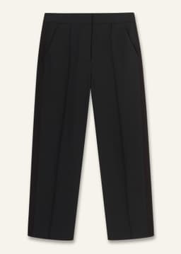 ME+EM Slim Crop Tux Pant | Black | Image 7