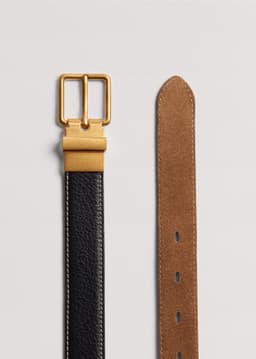 ME+EM Reversible Belt | Black/Tan | Image 5