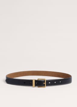 ME+EM Reversible Belt | Black/Tan | Image 1