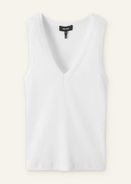 ME+EM Ultimate V-Neck Vest | Bright White | Image 7