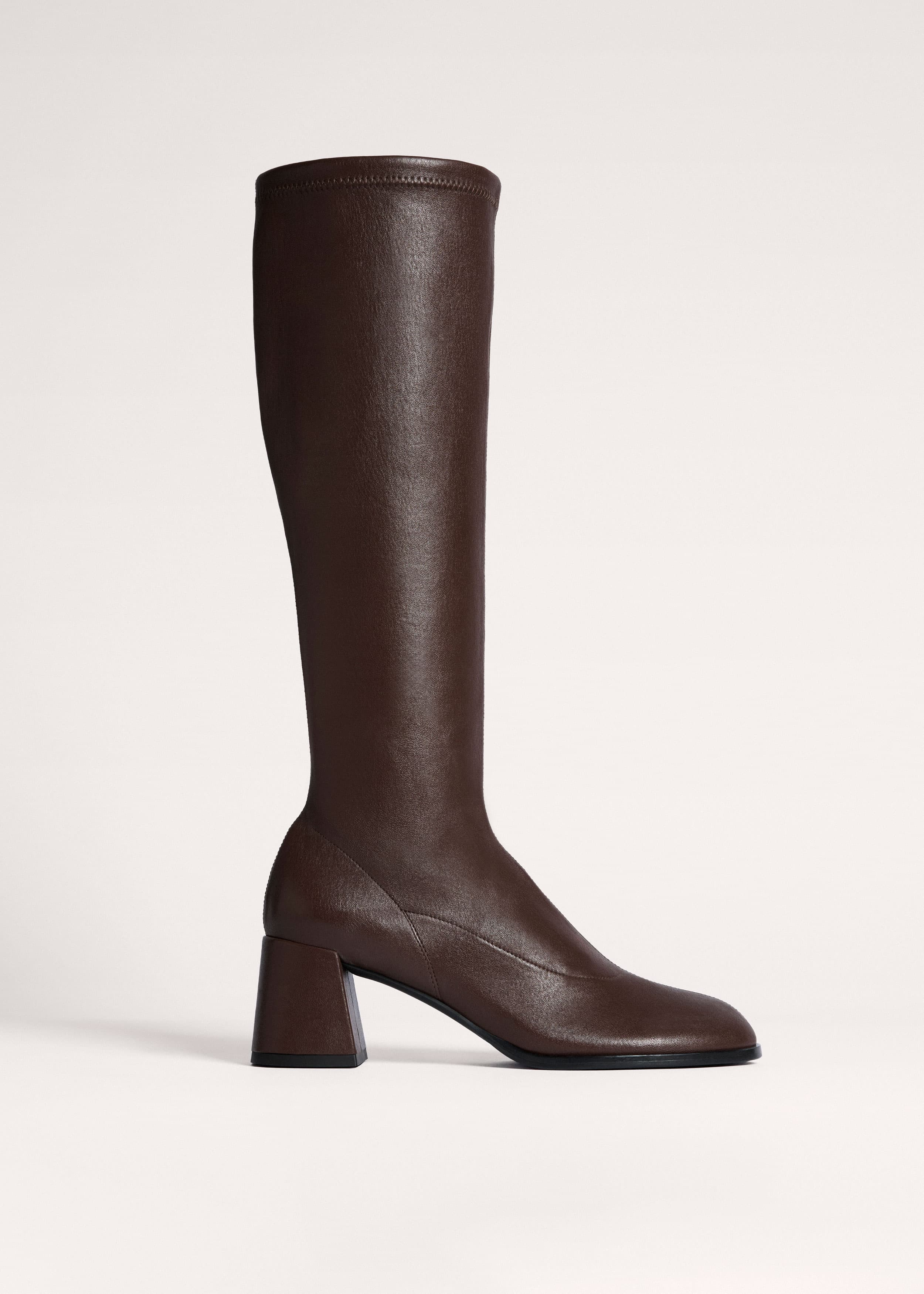 Stretch Knee-High Boot
