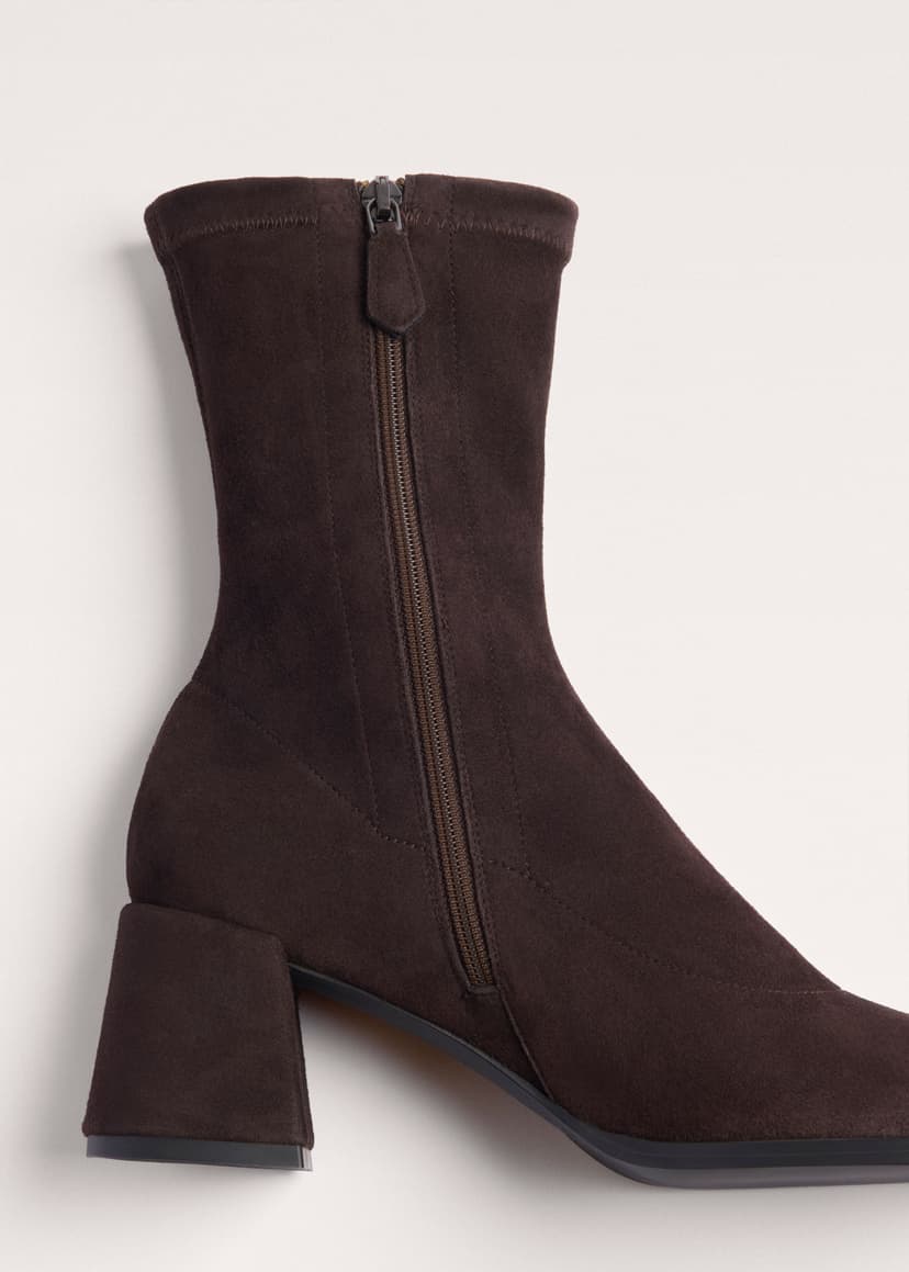ME+EM Stretch Ankle Boot | Deep Chocolate | Image 6