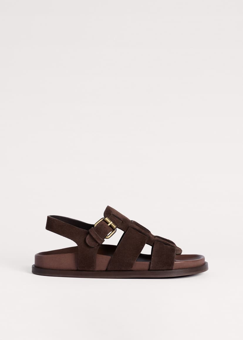 ME+EM Fisherman Sandal | Dark Chocolate | Image 1