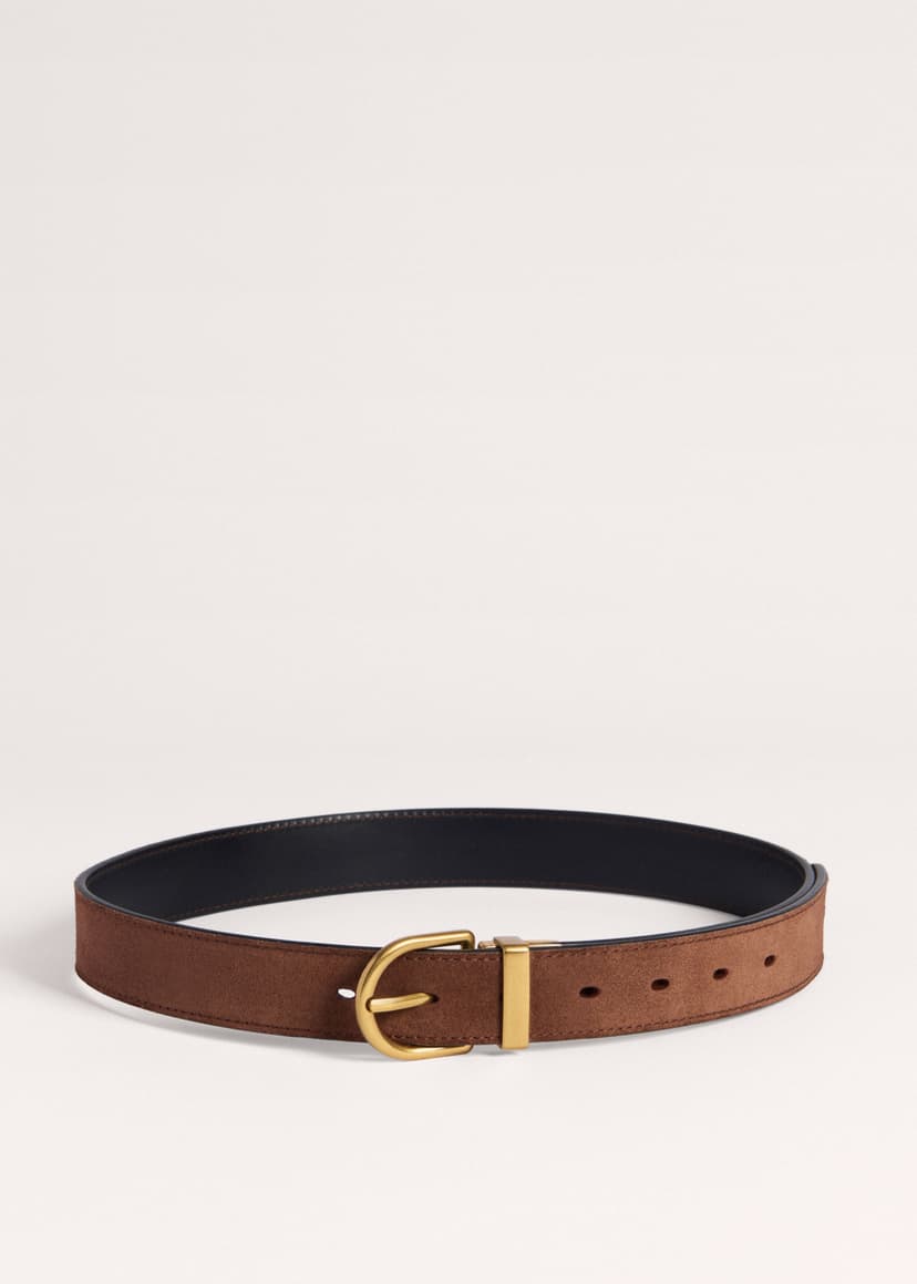 ME+EM Reversible Belt | Chestnut/Black | Image 1