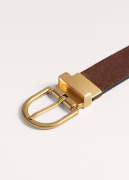 ME+EM Reversible Belt | Chestnut/Black | Image 6