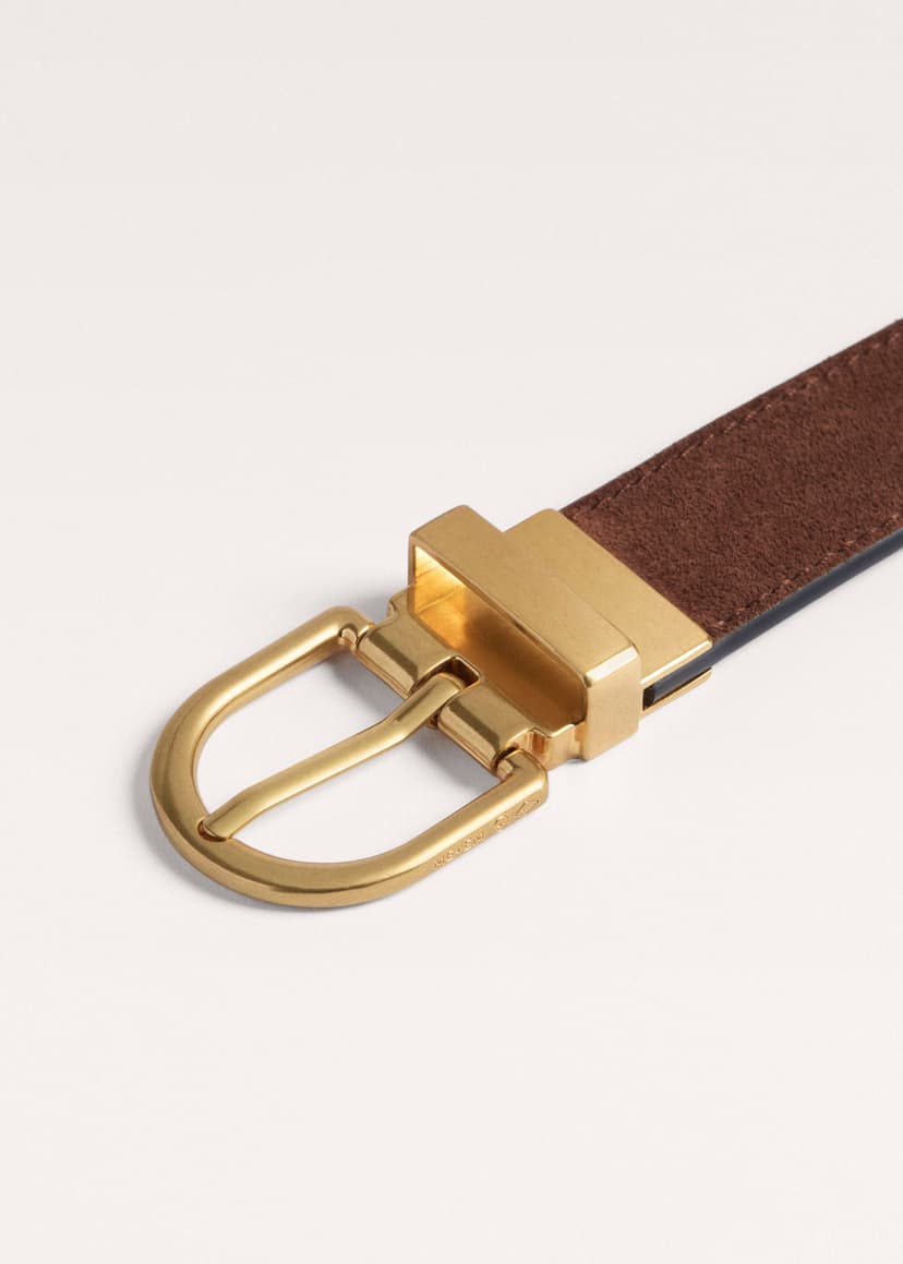 ME+EM Reversible Belt | Chestnut/Black | Image 6