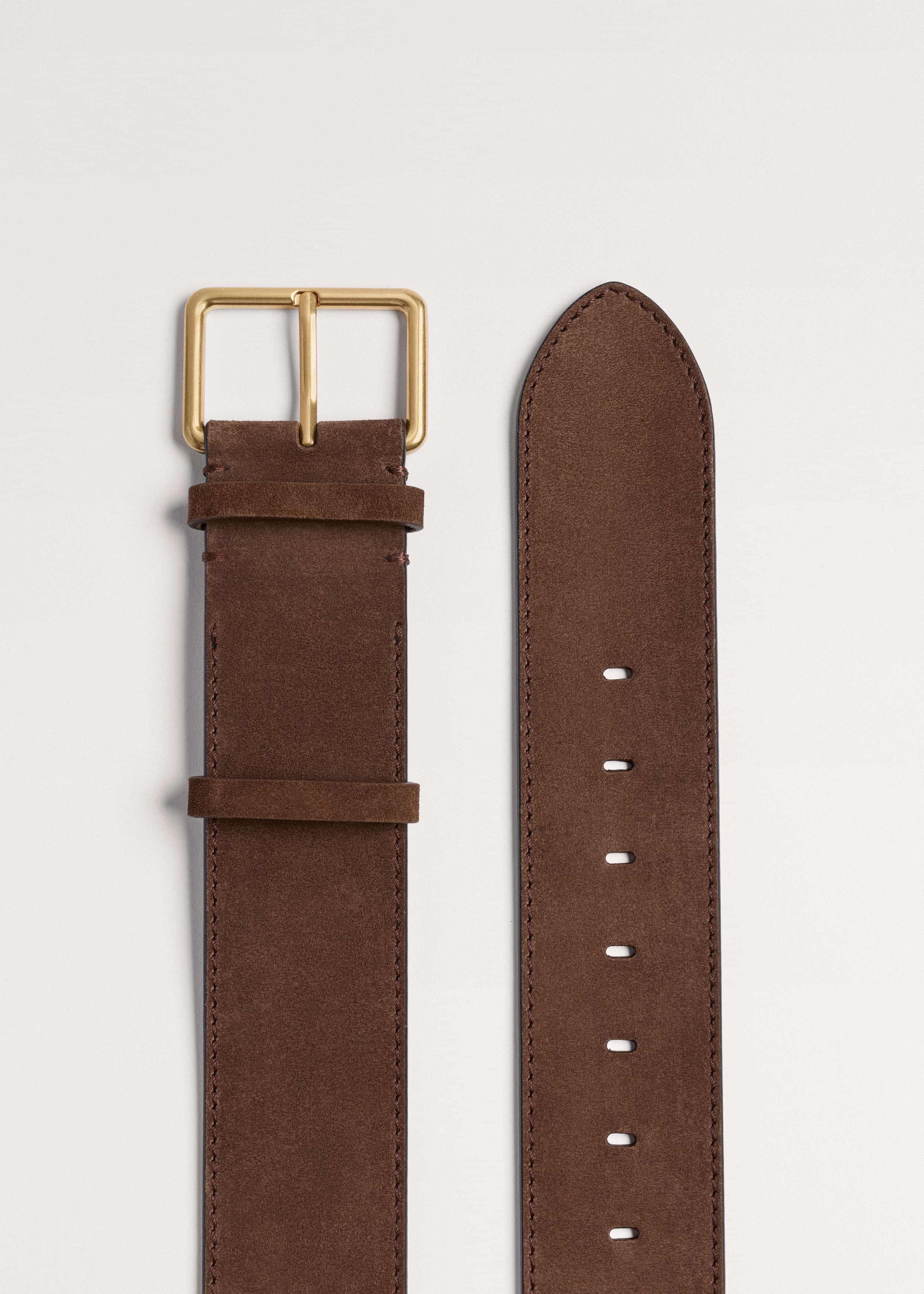 ME+EM Wide Waist Belt | Nut Brown | Image 2