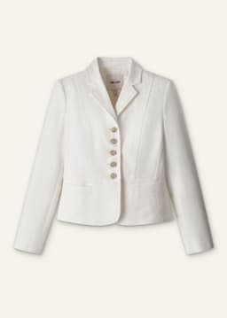 ME+EM Fitted Utility Jacket | Ivory | Image 7