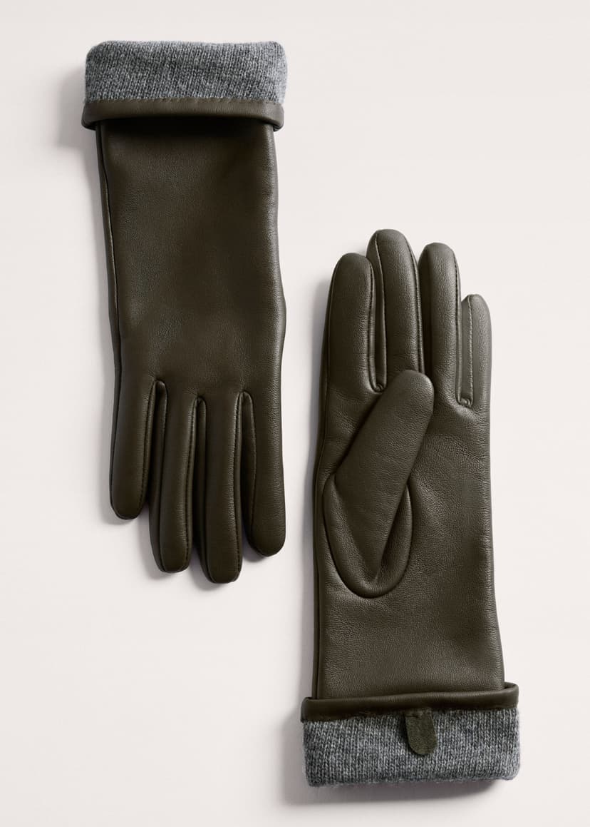ME+EM Elongated Glove | Intense Olive | Image 3