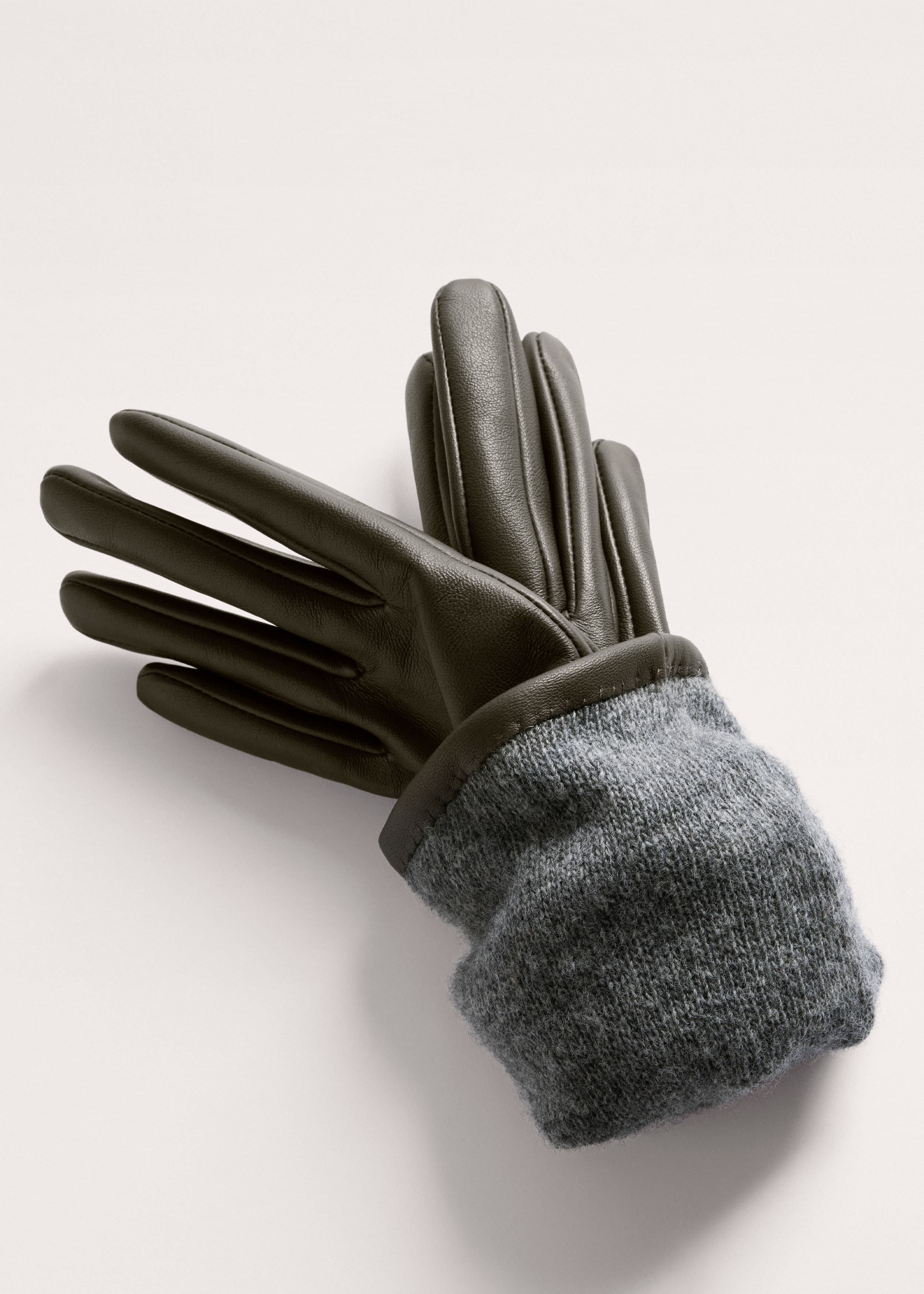 ME+EM Elongated Glove | Intense Olive | Image 4