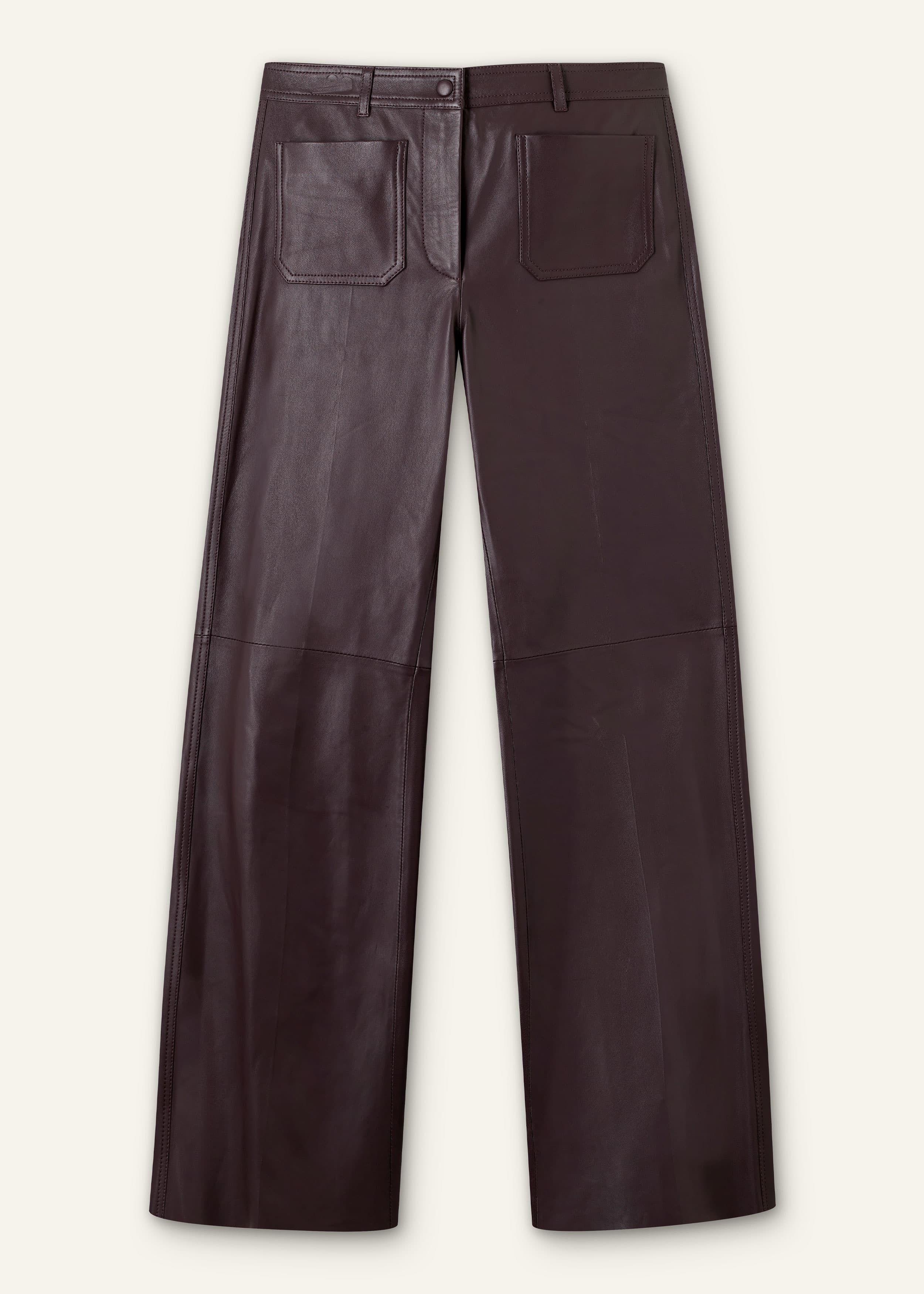 ME+EM Boot Cut Pant | Bordeaux | Image 7