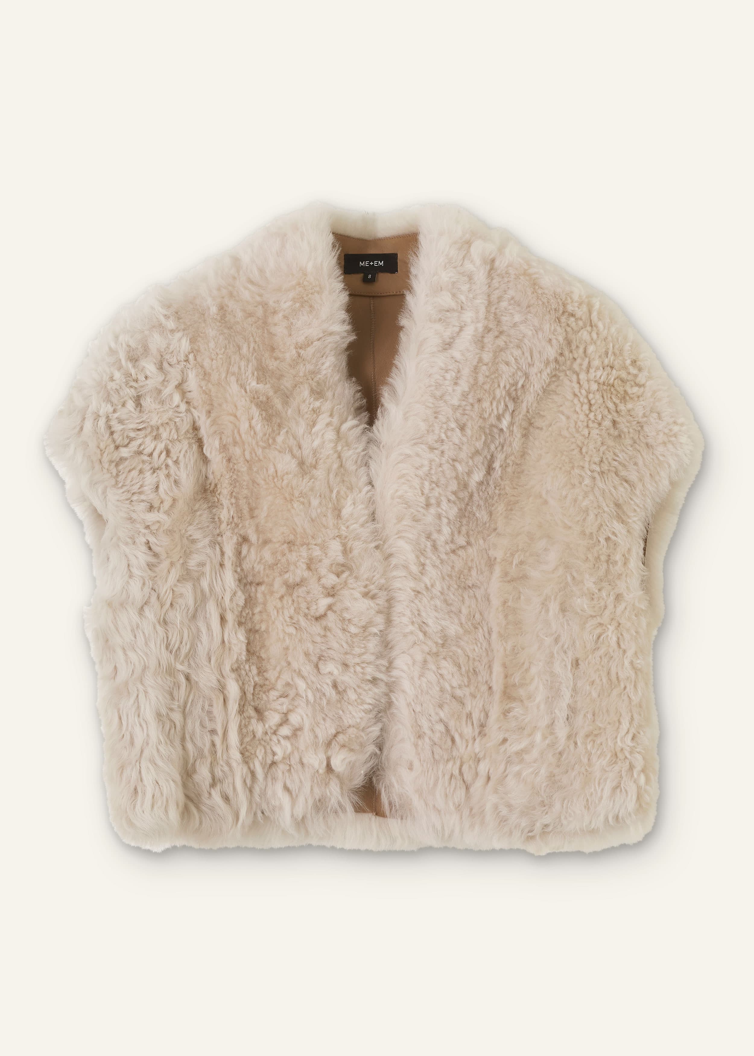 ME+EM Evening Layering Shrug | Neutral | Image 5