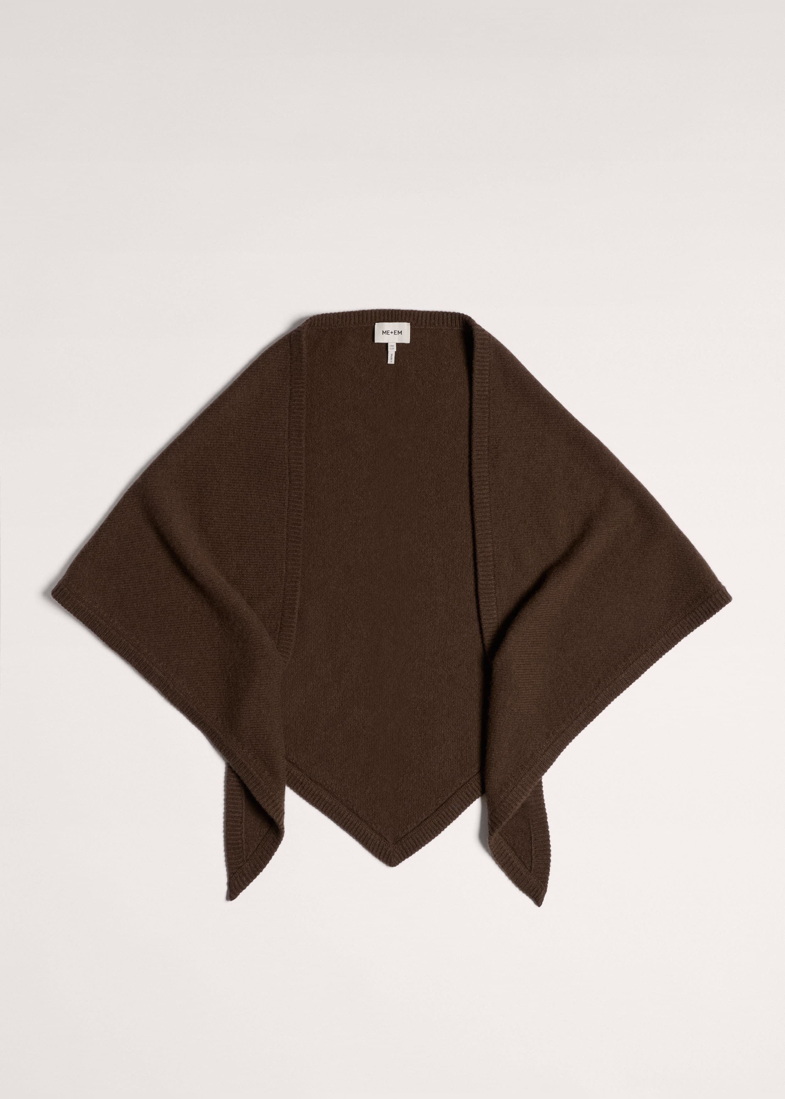 Triangle Knit Scarf
