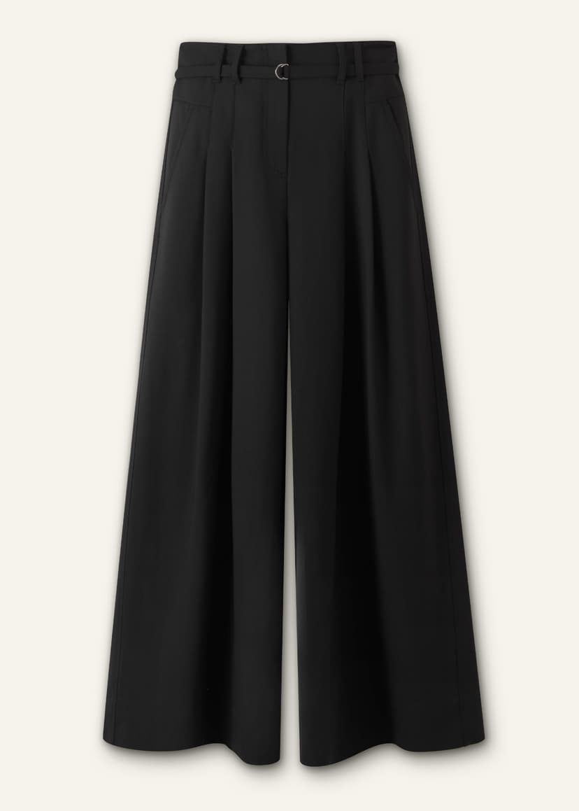 ME+EM Ultra Wide-Leg Pant | Black | Image 7