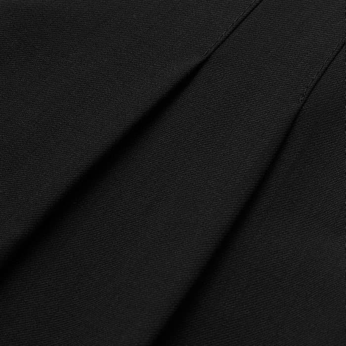 Crafted from a classic wool-blend tailoring fabric, which has a soft yet structured feel and a classic brushed surface. 