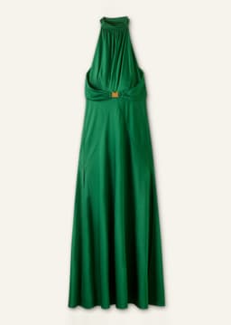 ME+EM Belted Full-Length Dress | Eden Green | Image 5