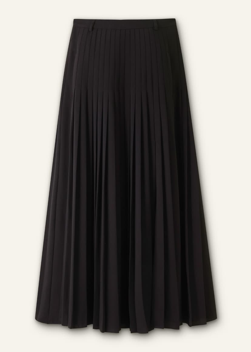 ME+EM Slit Full-Length Skirt | Black | Image 7