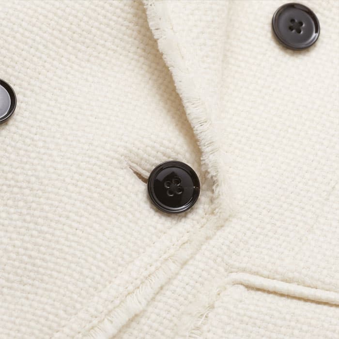 ME+EM AM-PM Fitted Blazer | Ivory | Image 6
