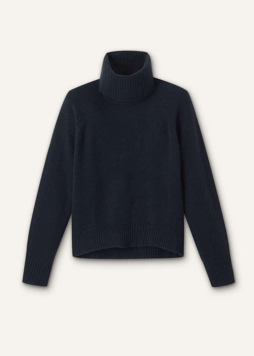 ME+EM Raglan Sweater + Snood | Navy | Image 7