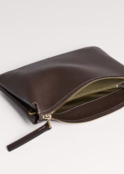 ME+EM Double Pouch Crossbody | Dark Chocolate | Image 3