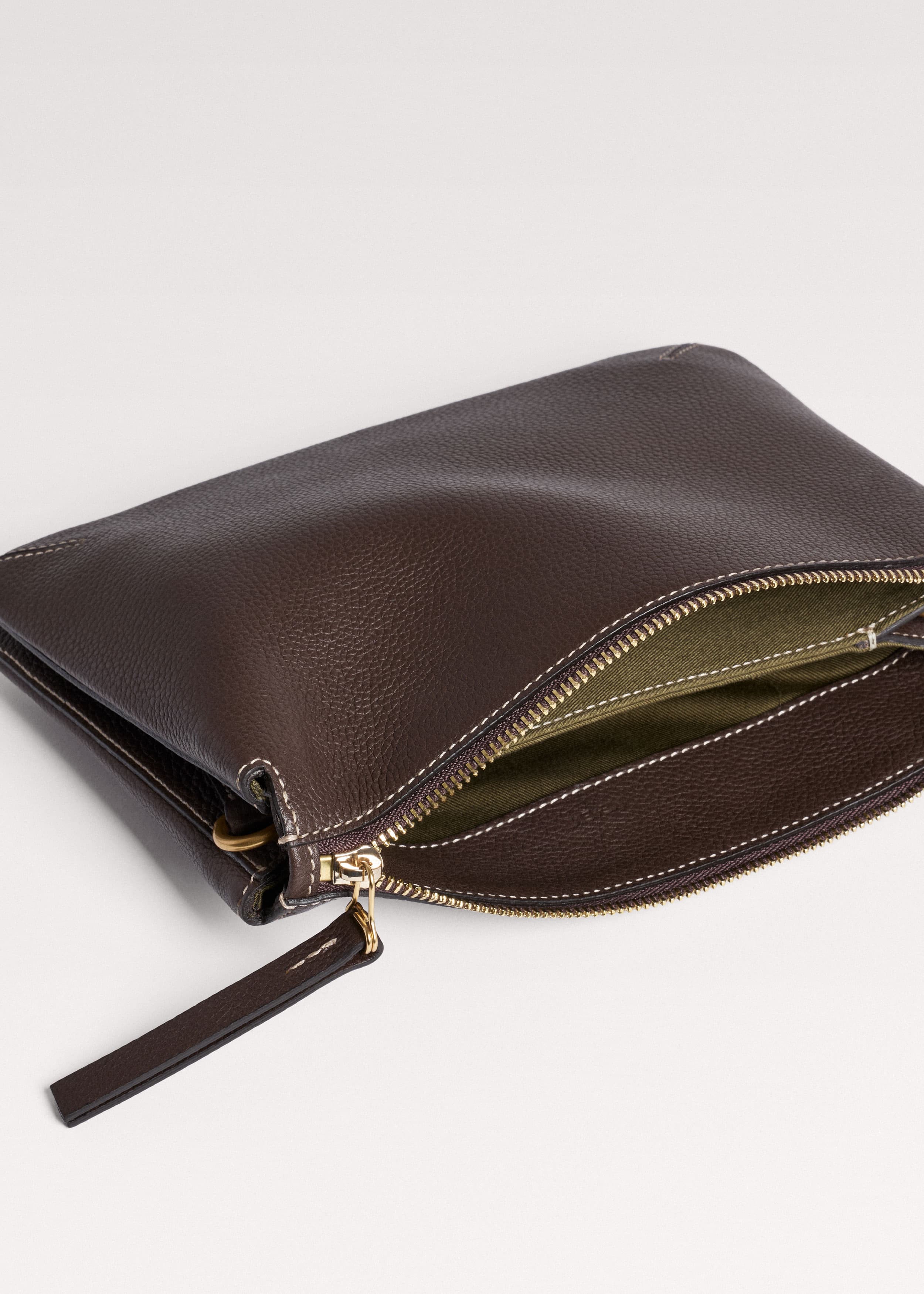 ME+EM Double Pouch Crossbody | Dark Chocolate | Image 3