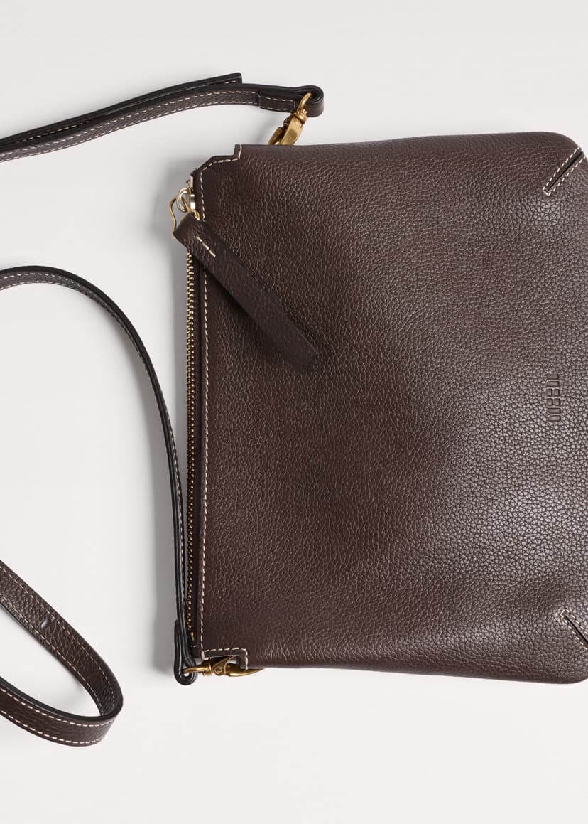 ME+EM Double Pouch Crossbody | Dark Chocolate | Image 6