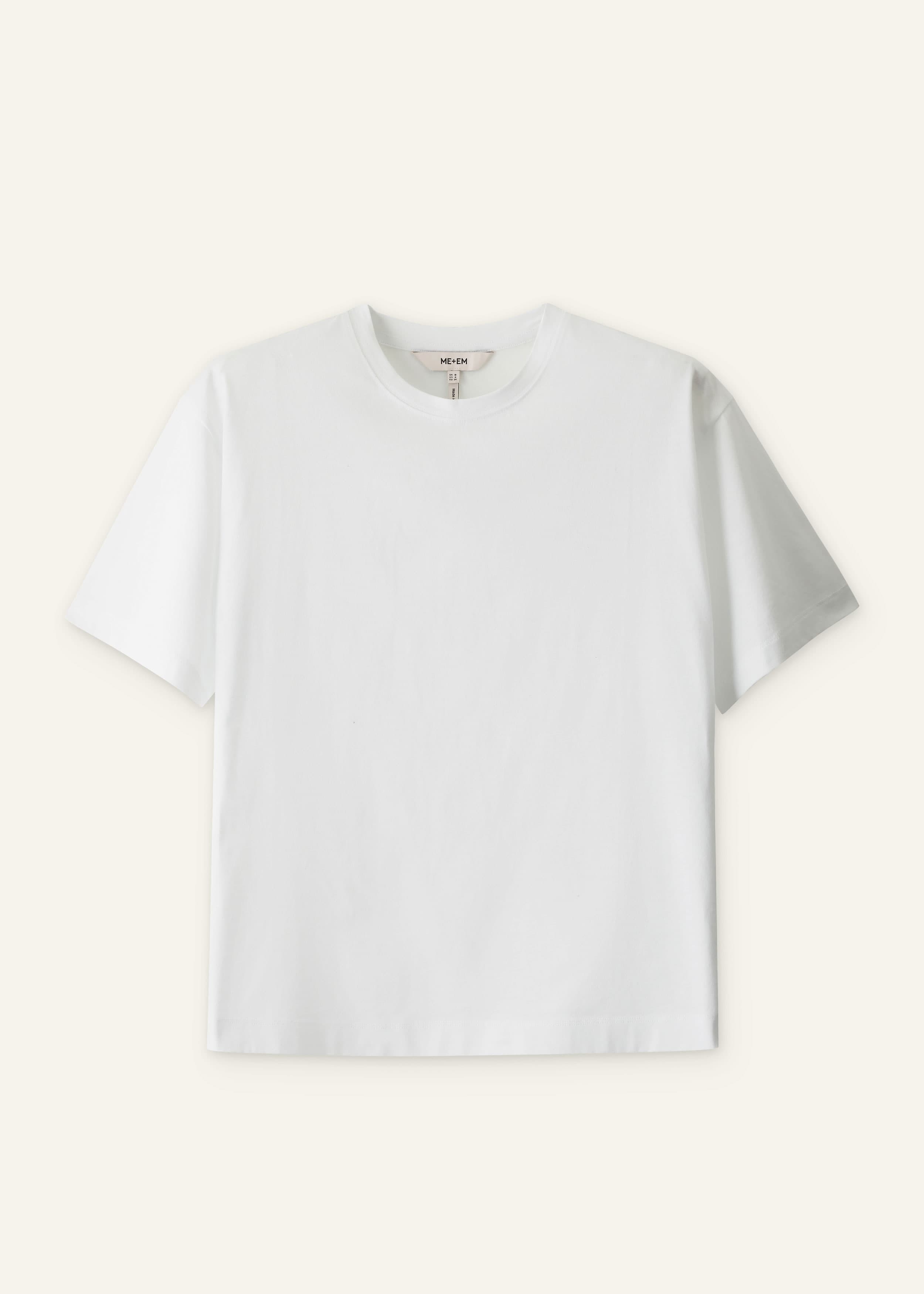 ME+EM Oversized Tee | Fresh White | Image 4