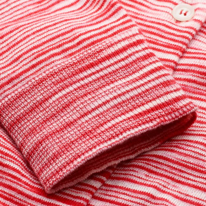 ME+EM Slim Fit Cardigan | Red Multi | Image 8