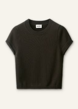 ME+EM Baby Tee | Khaki Brown | Image 7