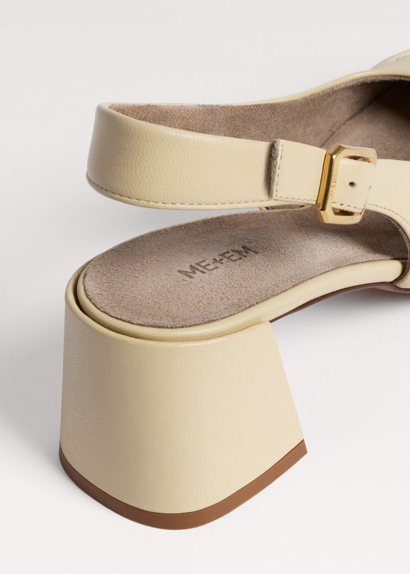 ME+EM Occasion Slingback Heel | Buttercream | Image 6