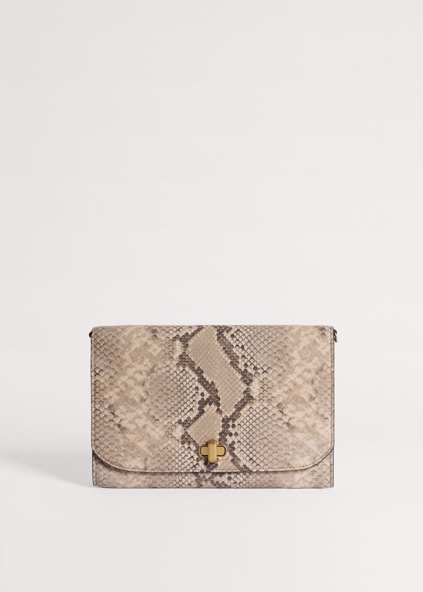 ME+EM Envelope Clutch | White/Grey/Black | Image 1