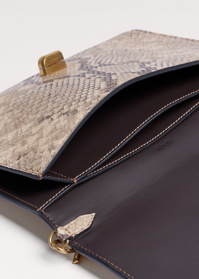 ME+EM Envelope Clutch | White/Grey/Black | Image 3