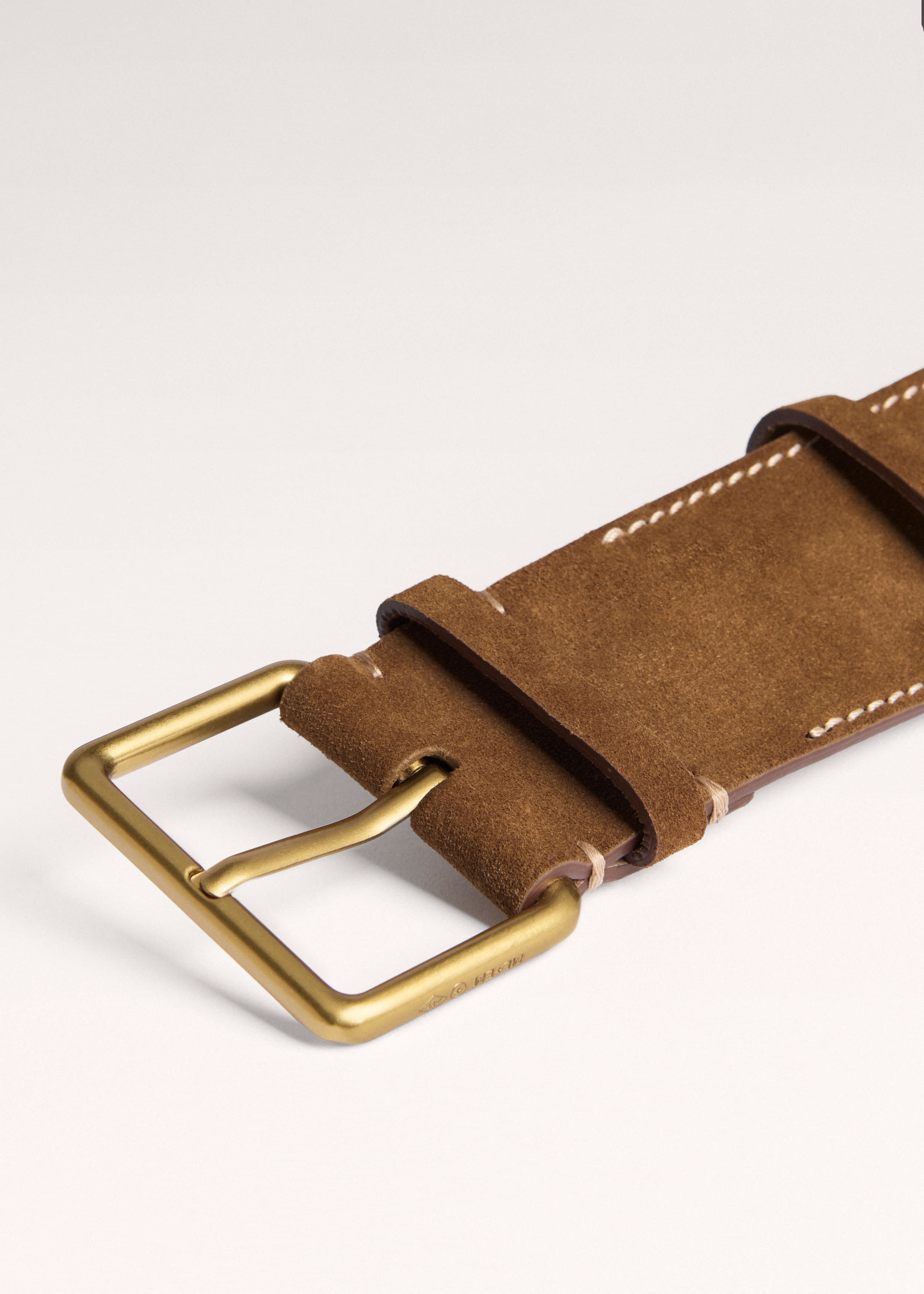 ME+EM Wide Waist Belt | Tobacco  | Image 5