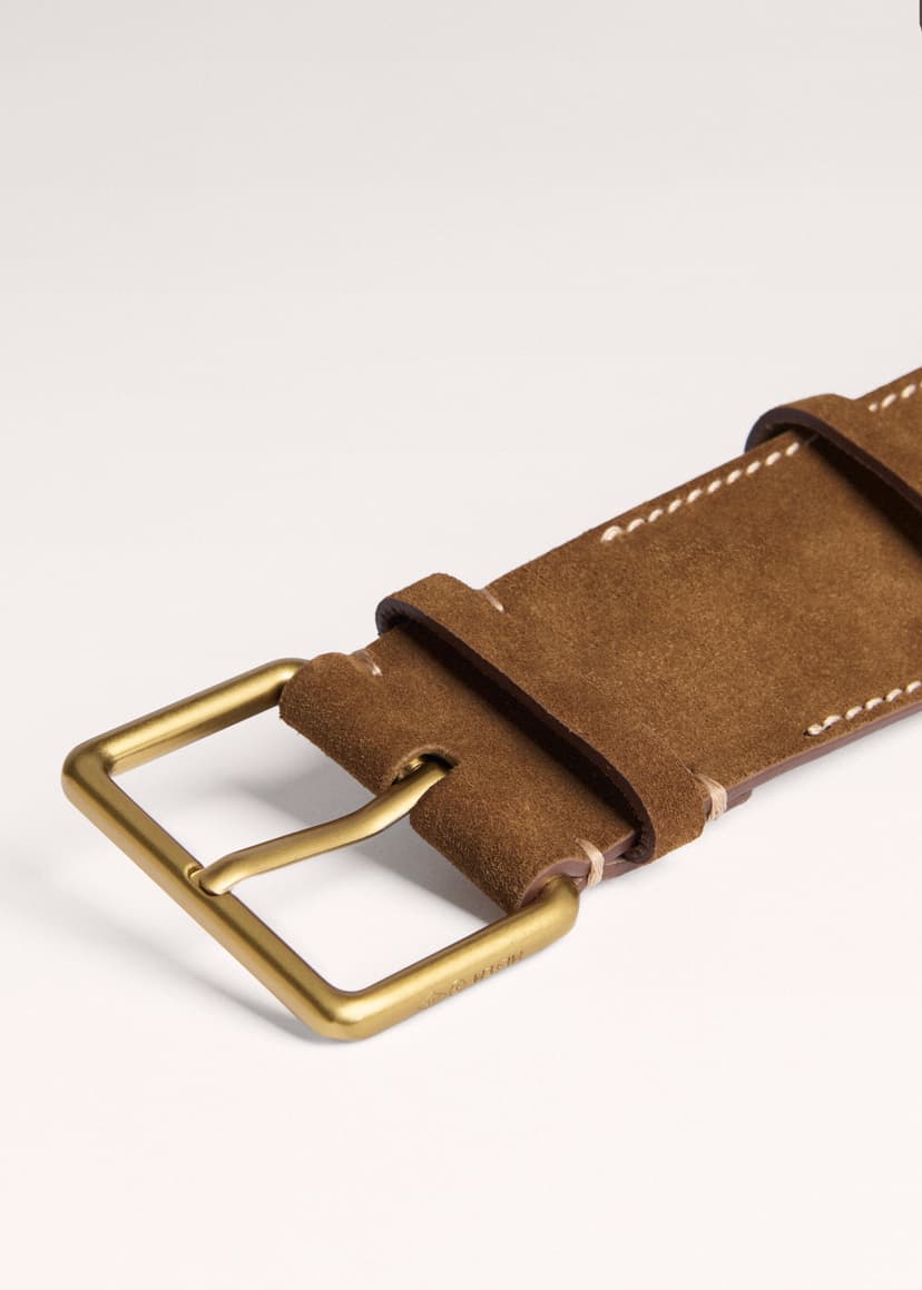 ME+EM Wide Waist Belt | Tobacco  | Image 5