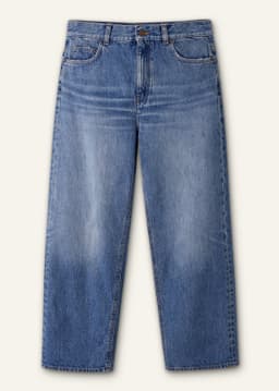 ME+EM Straight Crop Jean | Light Blue Wash | Image 6