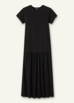 ME+EM Tiered Maxi Dress | Black | Image 6