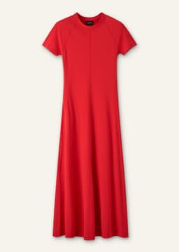 ME+EM Raglan Sleeve Maxi Dress | Lipstick Red | Image 7