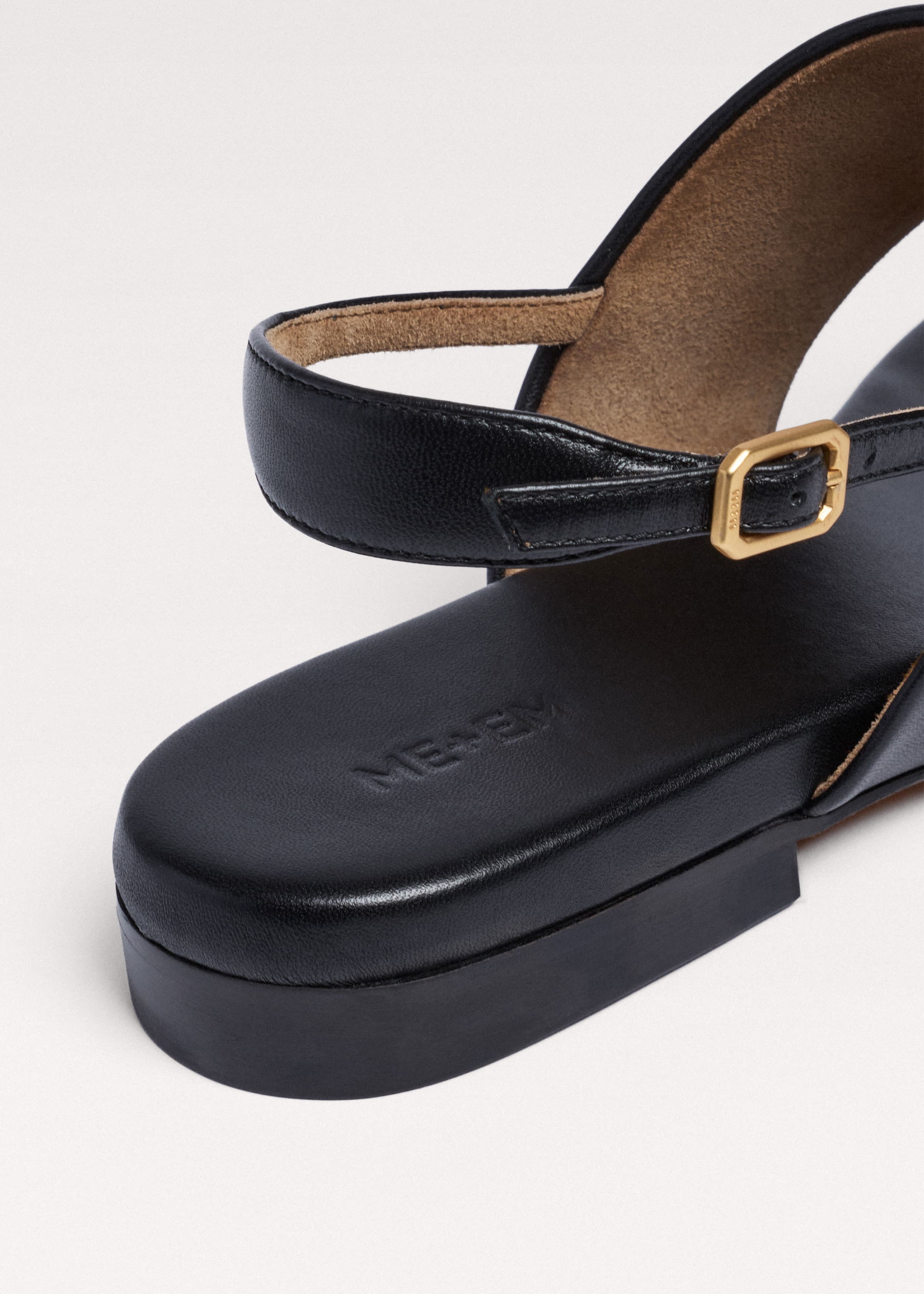 ME+EM Minimal Sandal | Black | Image 4