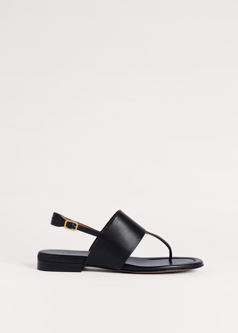 ME+EM Minimal Sandal | Black | Image 1