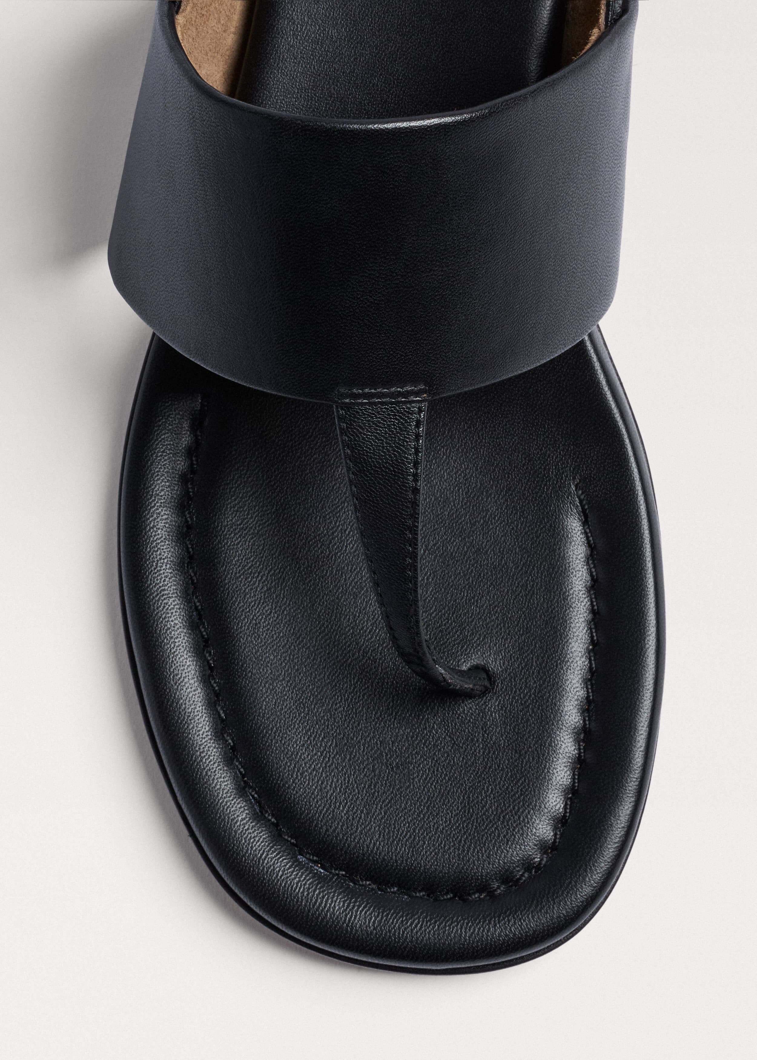 ME+EM Minimal Sandal | Black | Image 3