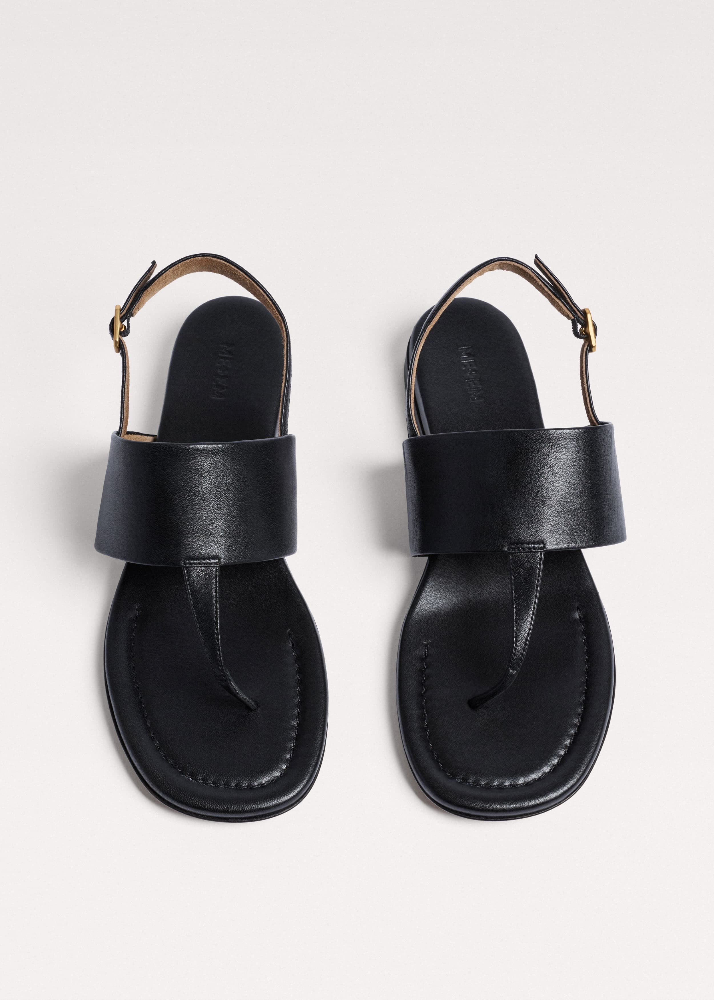 ME+EM Minimal Sandal | Black | Image 2