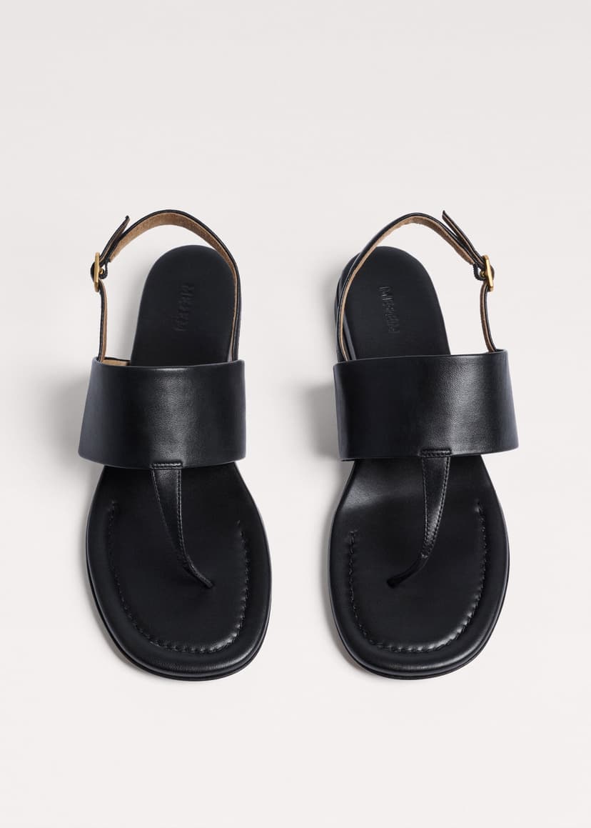 ME+EM Minimal Sandal | Black | Image 2